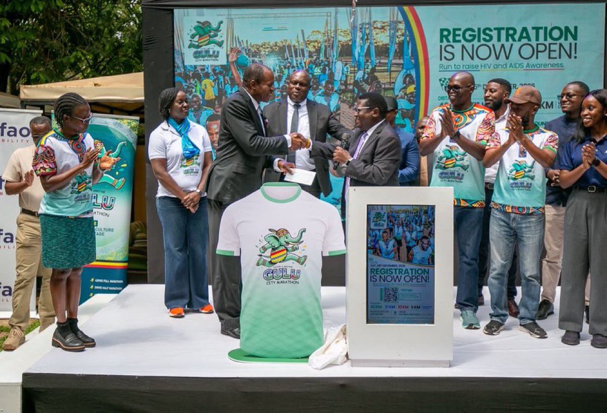 KampalaRotary's tweet photo. We are proud to partner with the @TheGuluMarathon , contributing UGX 10 million towards the Martin Aliker Resource Centre and supporting a medical camp before and during the marathon. Join us,  as we run for healthier communities and lasting impact across Northern Uganda. https://t.co/R3olBCpEnD