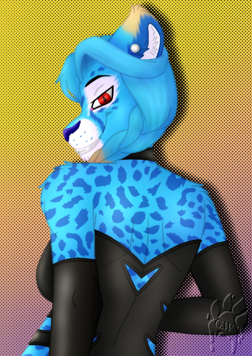 Golden_Wolfer13's tweet photo. 🐈‍⬛ "You know what I like about you? You look at me like I'm dangerous... but you never run away" 🐈‍⬛
.
.
.
#furry #furryart #furryfandom #digitalart #summer https://t.co/vaBmhX4Sag