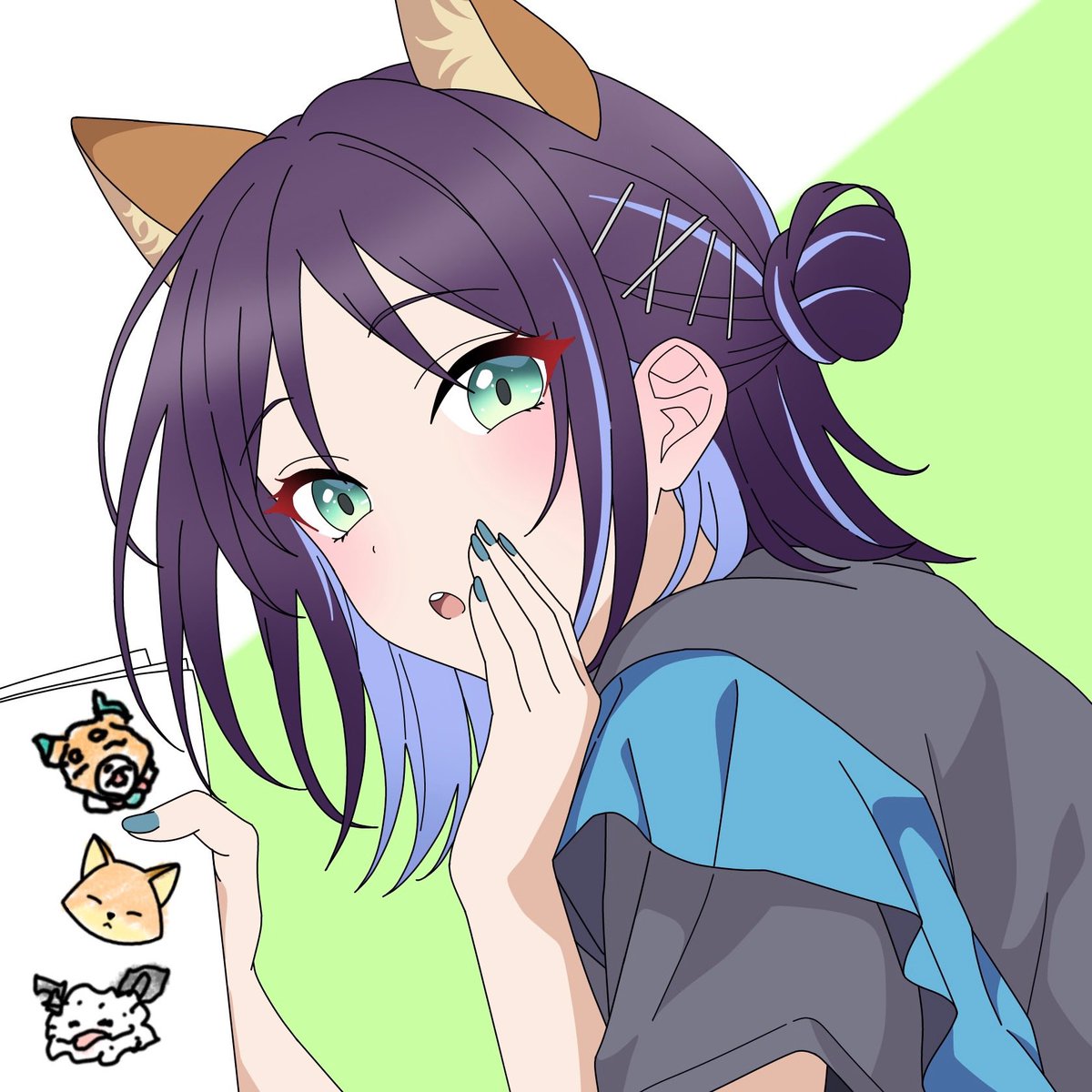 kaigara_desuwa's tweet photo. 今月もてぇてぇで始まりてぇてぇで終わった
#今月描いた絵を晒そう https://t.co/JcU7I5xNZu