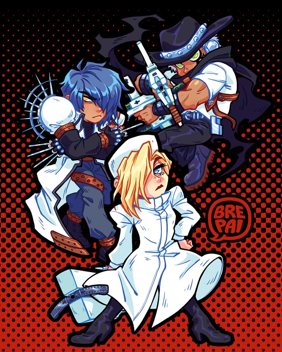 brepai_'s tweet photo. TRIGUN MAXIMUM 
Elendira | Legato | Livio  
Sticker Sheet, Drawn December 2023 
#trigun #trimax https://t.co/b7yCQFWzyr