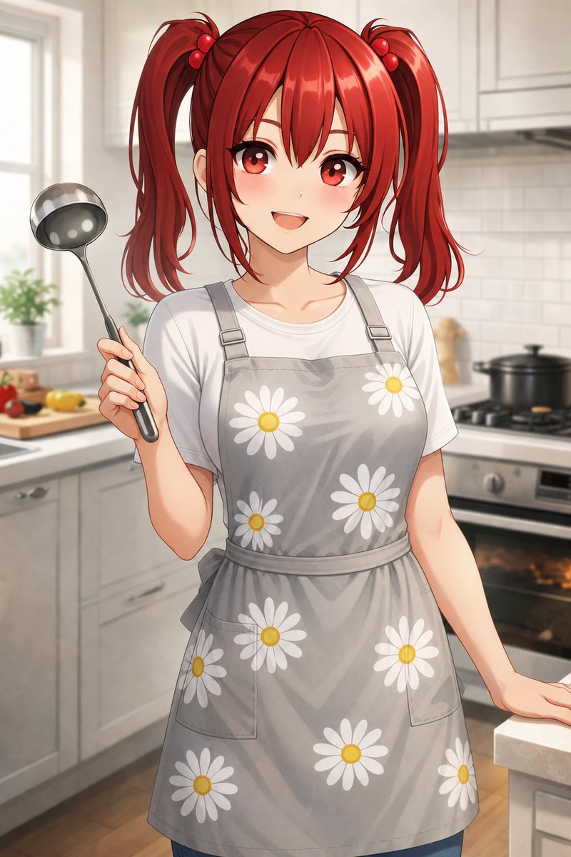 mmx_enc's tweet photo. 今日も楽しくお料理タイム🍳✨
可愛いエプロンで美味しいごはんを作ります😊🌼
みんなにも美味しく届けられますように♪

#AdobeFirefly #AIイラスト AIart 美少女 #エプロン女子 https://t.co/YmnlMhyx7q