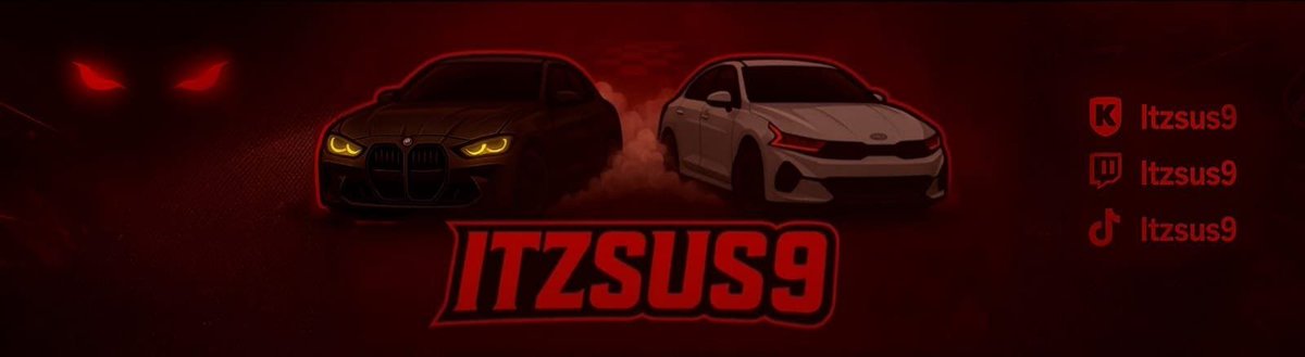 thegrace32's tweet photo. Dark aesthetic, high horsepower energy! 🏎️⚡ Fresh custom banner reveal for ITZSUS9. Ready to tear up the track and dominate the stream! Rate this setup 1 to 10! 👇

#ITZSUS9 #GamingBanner #TwitchBanner #CarArt #EsportsBanner #GamerHeader #GraphicDesign #CarCulture https://t.co/EeTlP6J4iE