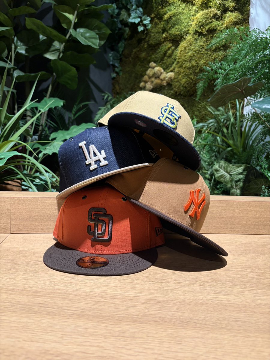 NewEraKobe's tweet photo. 【59FIFTY BBQ Duck】

BBQのカラーをモチーフにしたコレクション。
スモークや薪を思わせる色合いで仕上げた59FIFTYと9THIRTYの8モデルとなっております。

#ニューエラ神戸
#ニューエラ https://t.co/kgpd0PX2S7