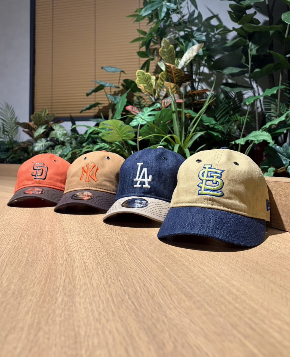 NewEraKobe's tweet photo. 【59FIFTY BBQ Duck】

BBQのカラーをモチーフにしたコレクション。
スモークや薪を思わせる色合いで仕上げた59FIFTYと9THIRTYの8モデルとなっております。

#ニューエラ神戸
#ニューエラ https://t.co/kgpd0PX2S7