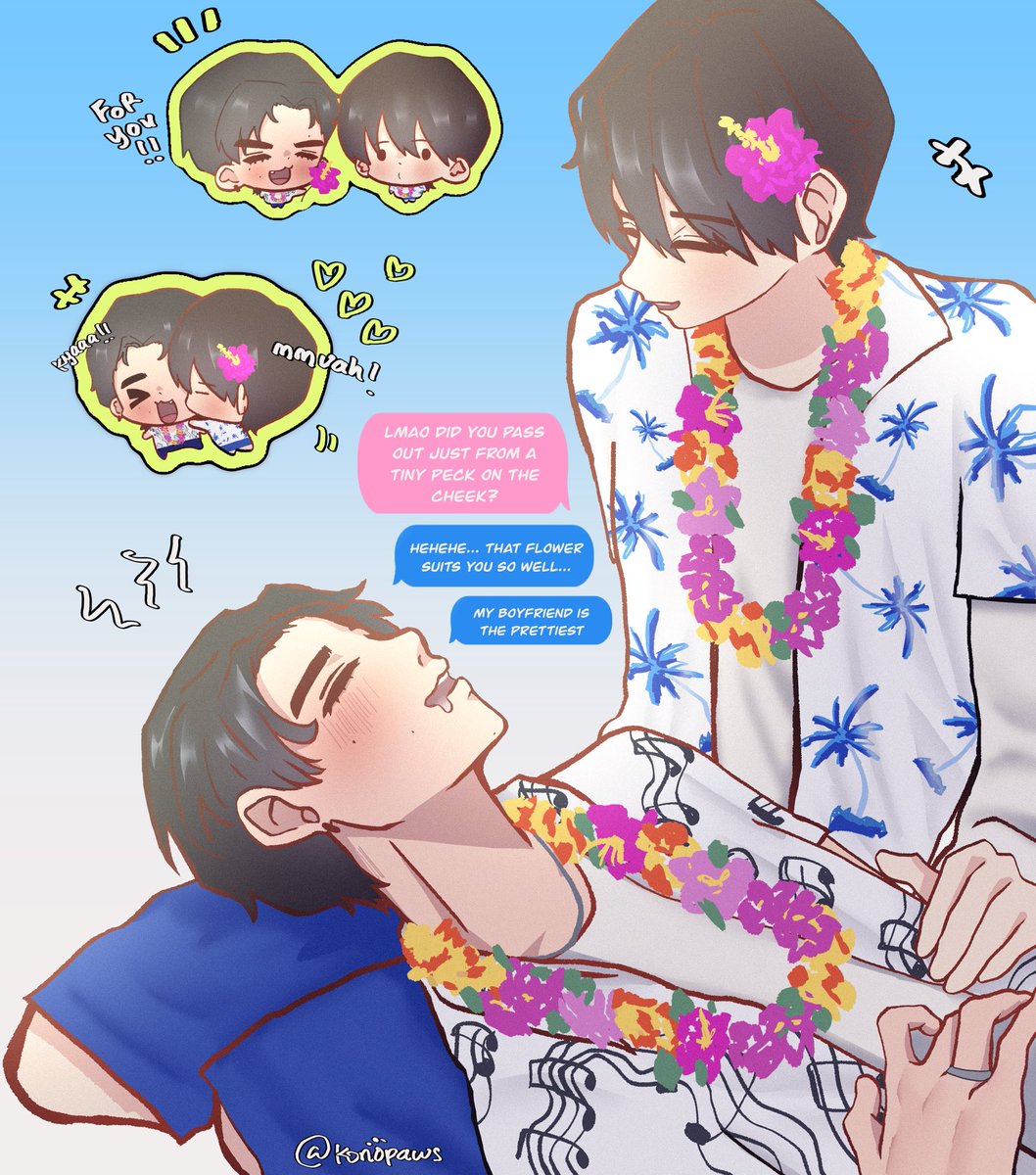 konopaws's tweet photo. #keonhyeon 🐶🦊heat stroke https://t.co/a5oX0HdFSY