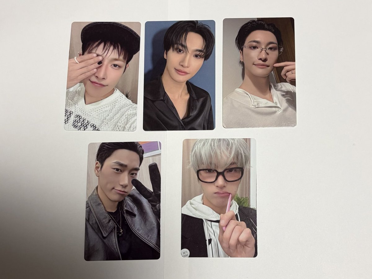 jongho__ho's tweet photo. ATEEZ アチズ トレカ 交換
2026 ATEEZ FANMEETING <ATINY’S VOYAGE: TINY MYSTERY>

譲 : ホンジュン ソンファ サン ミンギ

求 : ジョンホ【 同種 】

郵送または8/4.5ペンミ手渡し

条件あう方がいらっしゃいましたらお気軽にリプお願いいたします🙇🏻‍♀️
#ATEEZ交換 https://t.co/0R1r6lEwtm