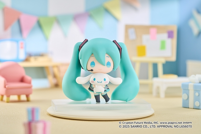 cinnamoroll_net's tweet photo. アニメイト通販で予約受付中！    

初音ミク×シナモロール 

2026年10月発売予定

https://t.co/qm7h1SUTym https://t.co/nsP2kFCnOo