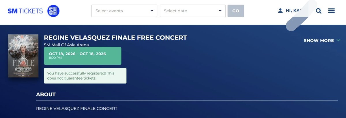 Yeeemmaaa's tweet photo. yun sinecure ko mga kaibigan ko pero ako hindi nakaregister HAHAHA boset
#RVAFinaleConcert https://t.co/PHSyz1RDAD