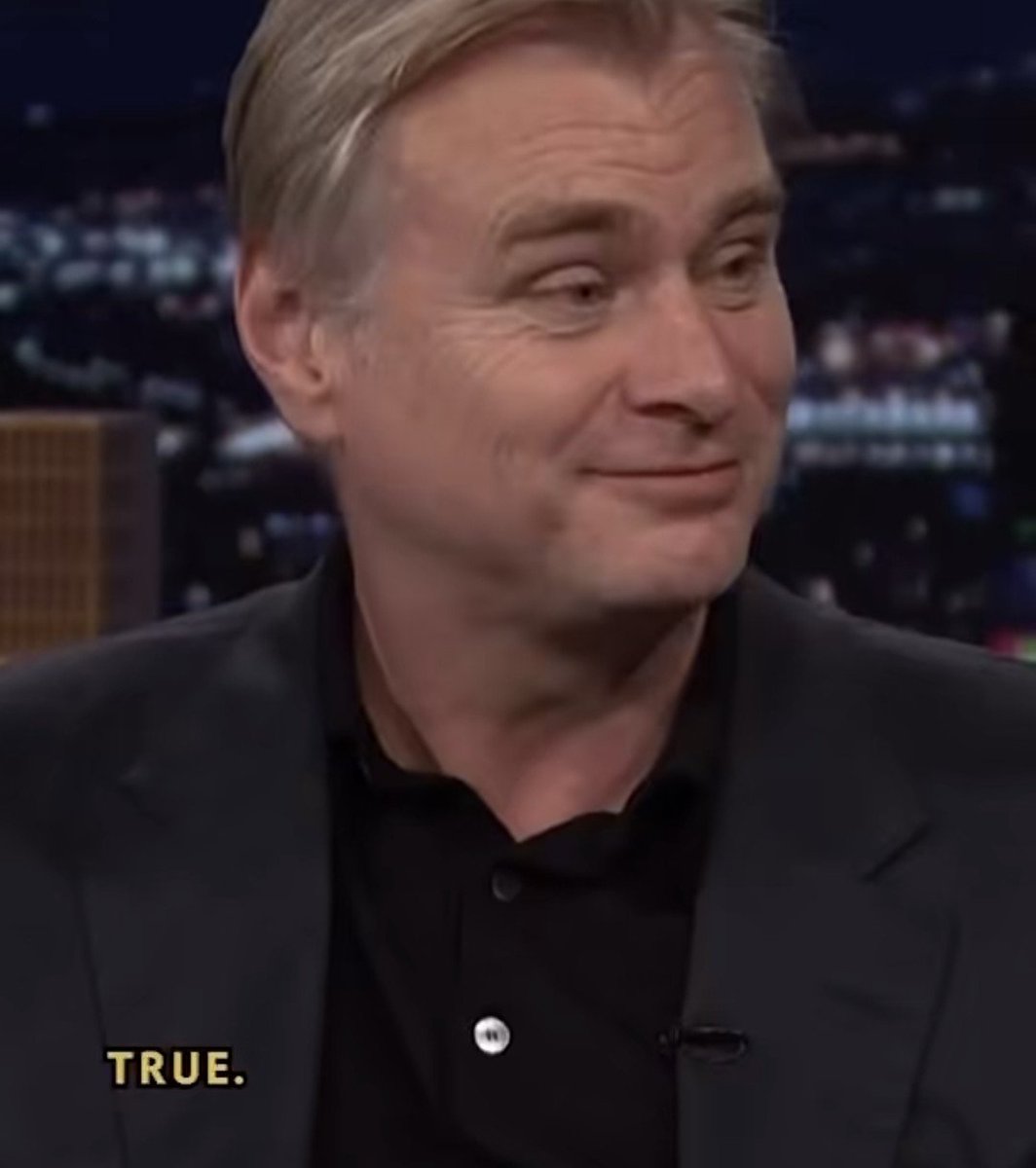 WriterSugadev's tweet photo. https://t.co/uYXzc2EW4T
Christopher Nolan don't use smart phone and email https://t.co/hkGv0wc0Z0