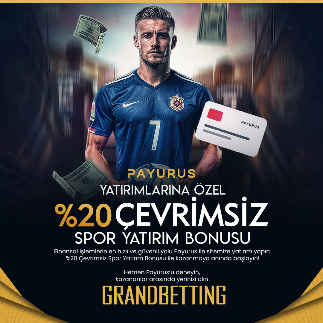 mrgrand_resmi's tweet photo. 💳 PAYURUS %20 ÇEVRİMSİZ SPOR YATIRIM BONUSU! 💳

🚀 GrandBetting'de Payurus yatırımlarına özel fırsat!

✅ Min. 100₺ yatırım
✅ %20 Çevrimsiz Bonus
✅ Çekiminiz olsa dahi yararlanabilirsiniz!

🔥 Yatır, bonus al, çevrimsiz kazan! https://t.co/rQfza2Rv6q
