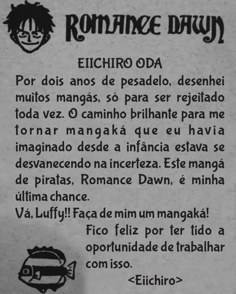 opdadepre's tweet photo. e pensar que One Piece foi a última oportunidade do Oda de fazer um mangá de sucesso

acertou em cheio, hein?

#onepiece https://t.co/rElqWkjFSA