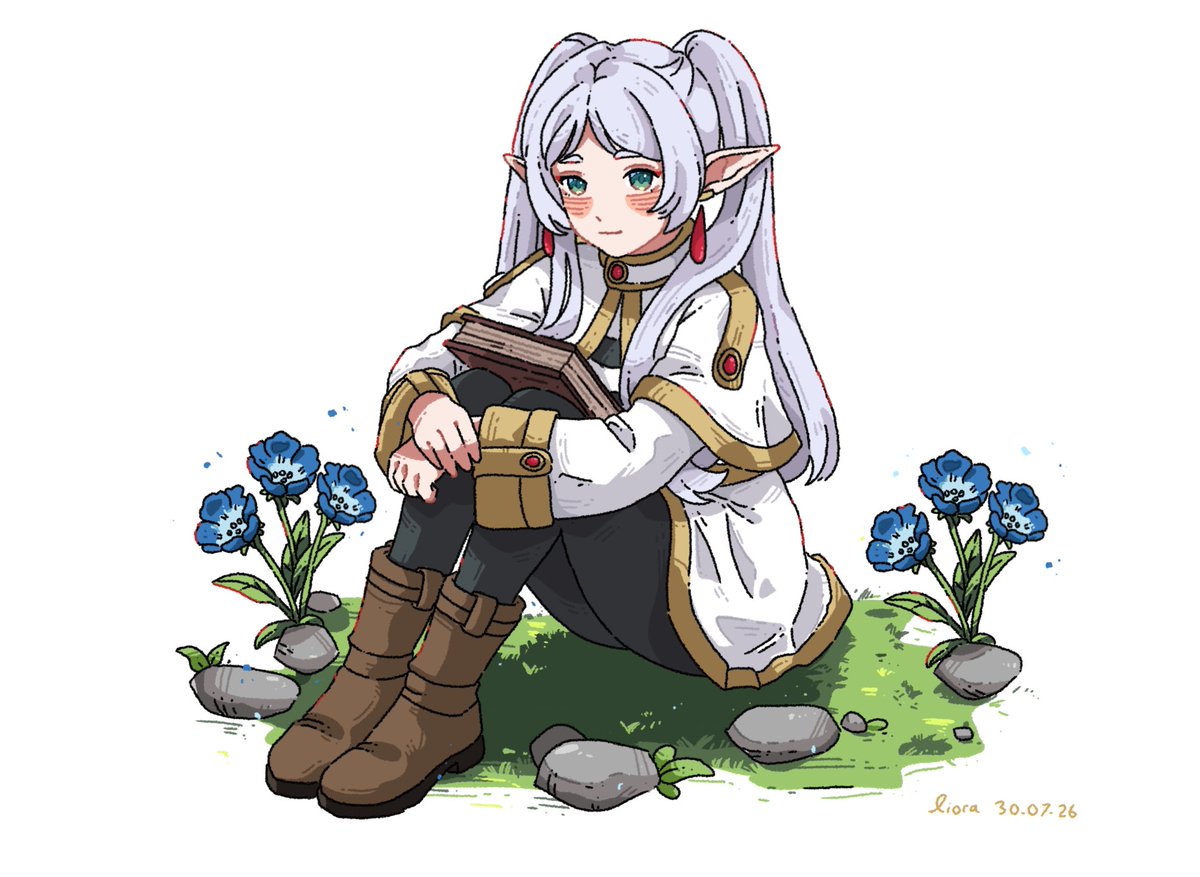 liora_fluid's tweet photo. Feel free to make you own caption with this art (idk what must i type (⁠°⁠ ⁠~⁠ ⁠°) #Frieren #フリーレン https://t.co/EX4Ao7n7oh