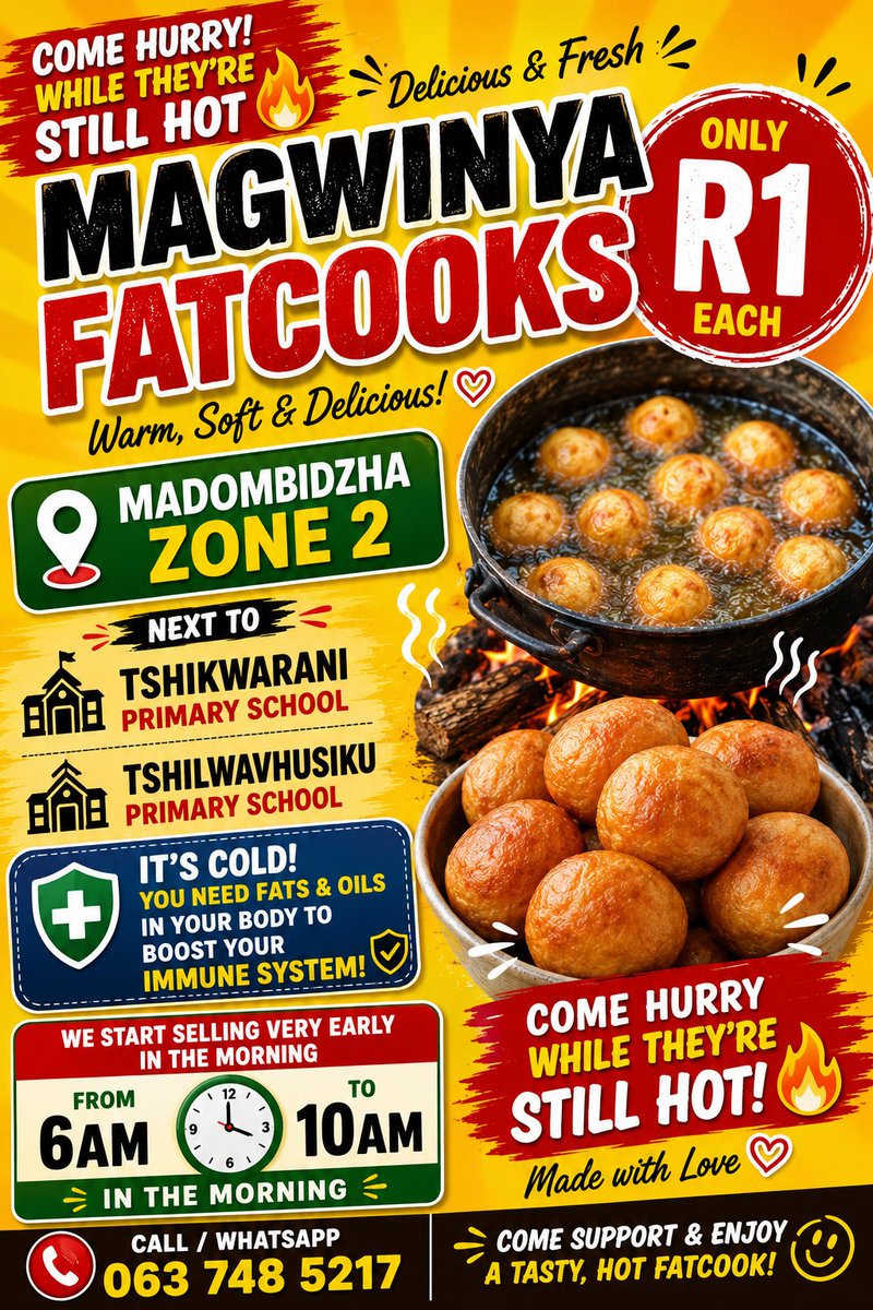 iamnicolasfx's tweet photo. I've decided to start selling magwinya fatcooks to Fund My Trading Dreams 

@GoatFunded @PropFirmMatch 

#iamnicolsfx https://t.co/A49cVhc8DW