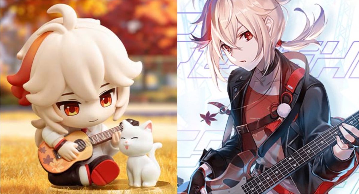 dailykaedehara's tweet photo. guitarist kazuha is canon https://t.co/CUCOmOHa8Y