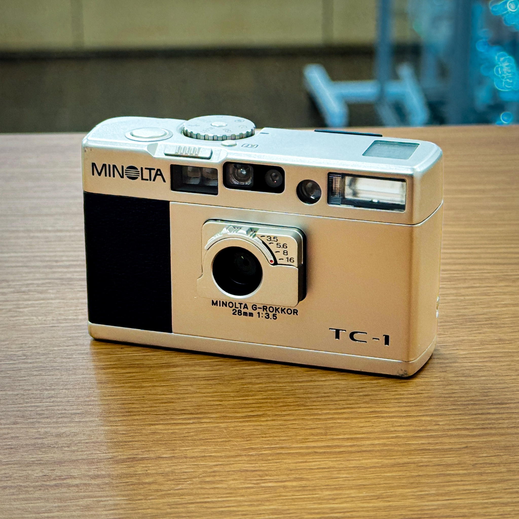 TC-1 Minolta 28mm G-Rokkor MINOLTA G-ROKKOR - Camera & F3.5 f