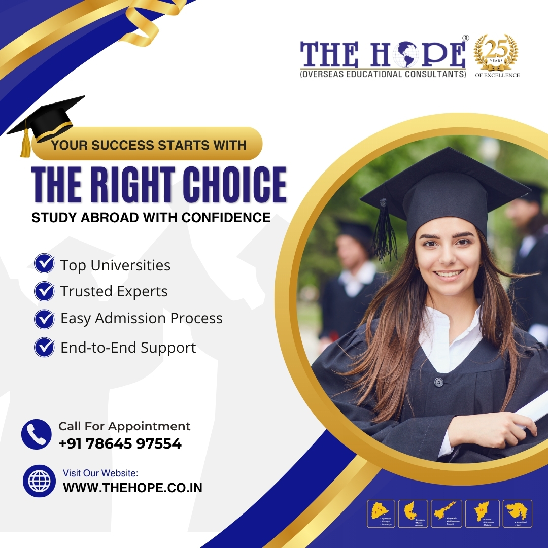 hope_the38440's tweet photo. 🎓 Your success starts with the right choice! 🌍
Study abroad with expert guidance, top university admissions & visa support.
📞 +91 78645 97554
🌐 https://t.co/EeYkMxogJM
#StudyAbroad #OverseasEducation #StudentVisa #GlobalEducation #StudyOverseas #InternationalEducation https://t.co/4wfzpXtmO2