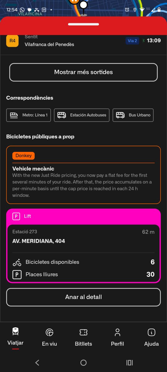 CharlieCabLlu's tweet photo. @Transxte aparecen empresas privadas de bicicletas (que además pronto van a ser prohibidas en Bcn) y no el servicio municipal (Bicing)? https://t.co/hrPTjaCGta