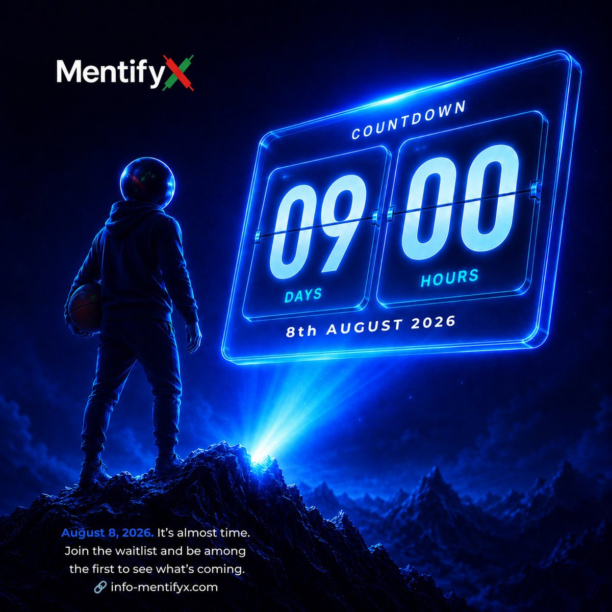 mentifyx's tweet photo. 9 days to go. ⏳

Learning to trade shouldn't start with guessing who to trust.

Too many aspiring traders spend months, sometimes years jumping from one mentor to another, chasing promises instead of building real skills.

We're building something different.

A place where aspiring traders can connect with verified mentors, learn with confidence, and focus on what truly matters: becoming better traders.

Because your journey deserves more than hype.

It deserves guidance you can trust.

9 days until MentifyX launches.🚀

The countdown continues.

💚 Follow along as we get closer to launch, and be among the first to experience MentifyX.

Click link in bio to join the waitlist now.

#mentifyx #9daystogo