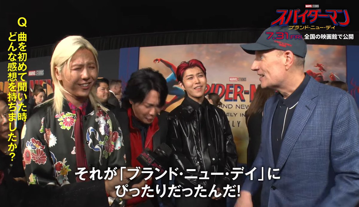 mga__naaoom's tweet photo. スパイダーマンの主題歌にミセスの曲は合う合わない論争、ケヴィンファイギさんが言っているこれが全てではないだろうか
#BrandNew https://t.co/Fojy0NiKyK