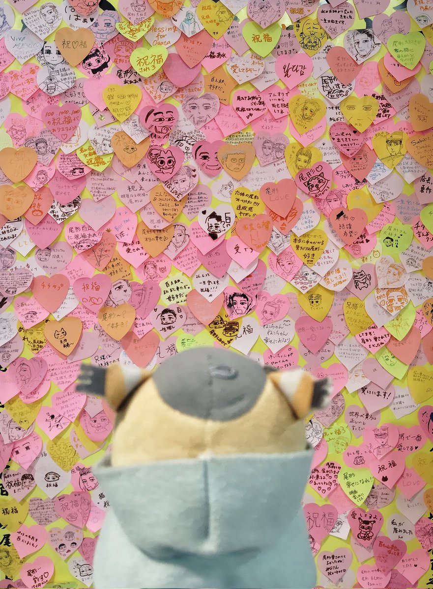 ku_mu1117's tweet photo. 圧巻の祝福の壁🩷💛🧡 https://t.co/m43u6qci76