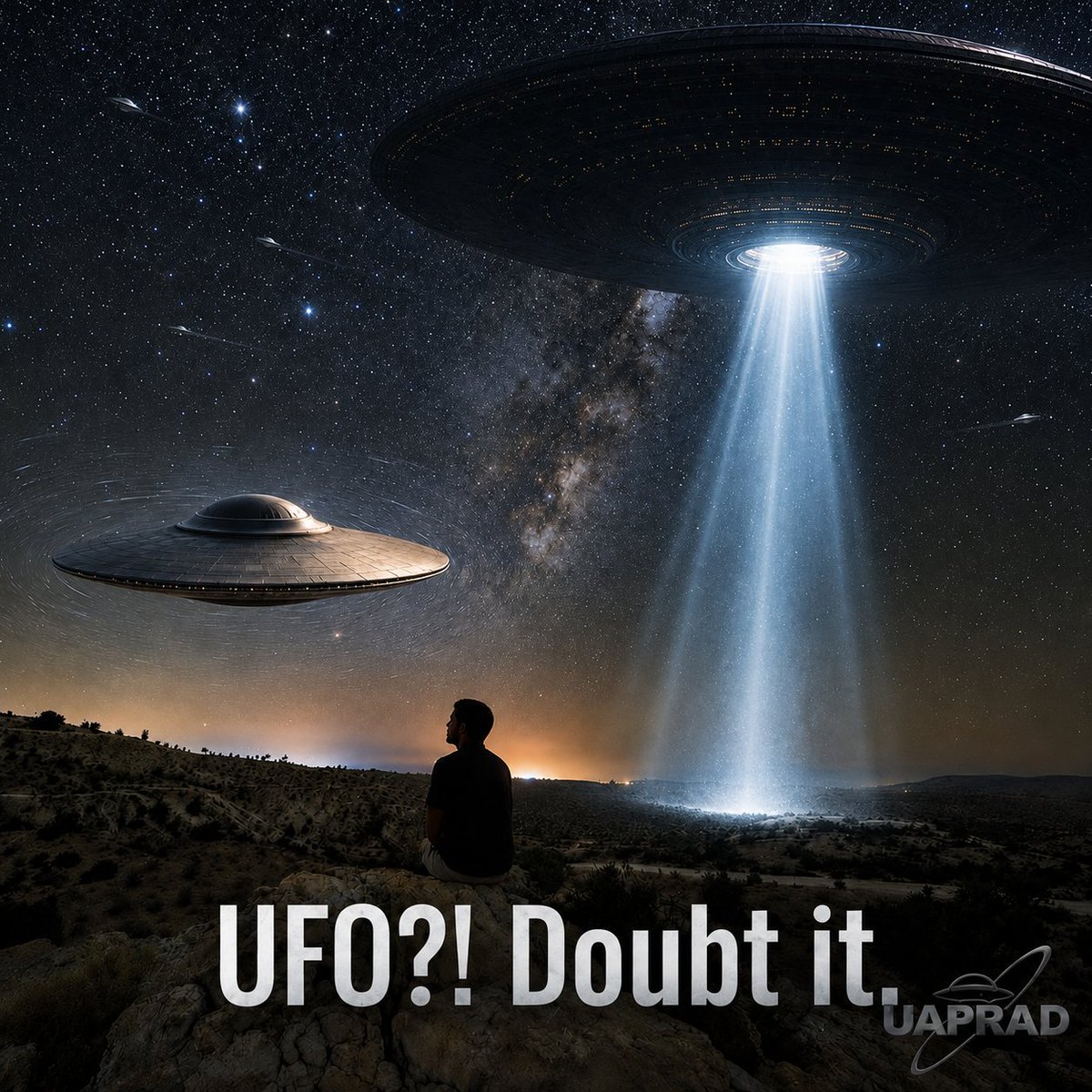 UAPRAD's tweet photo. For the UFO skeptics, critics and non believers

Tell us what and why you don't believe. Give it your best shot

Comment below or post anonymously on our website polls page