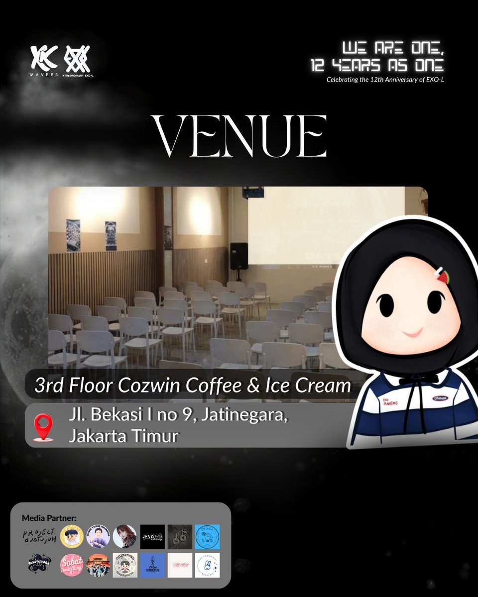 xtra_exol's tweet photo. 📢 Attention EXO-L!

Venue dan akses menuju lokasi udah siap nih! 🤍

Buat yang datang naik KRL ataupun Transjakarta, tenang aja karena lokasinya deket banget dari Stasiun/Halte Jatinegara nih. Tinggal jalan sekitar 350 meter dan kalian udah sampai! 🥳

#NoraebangEXO #EXO #EXOL https://t.co/C5xOA3O3BW