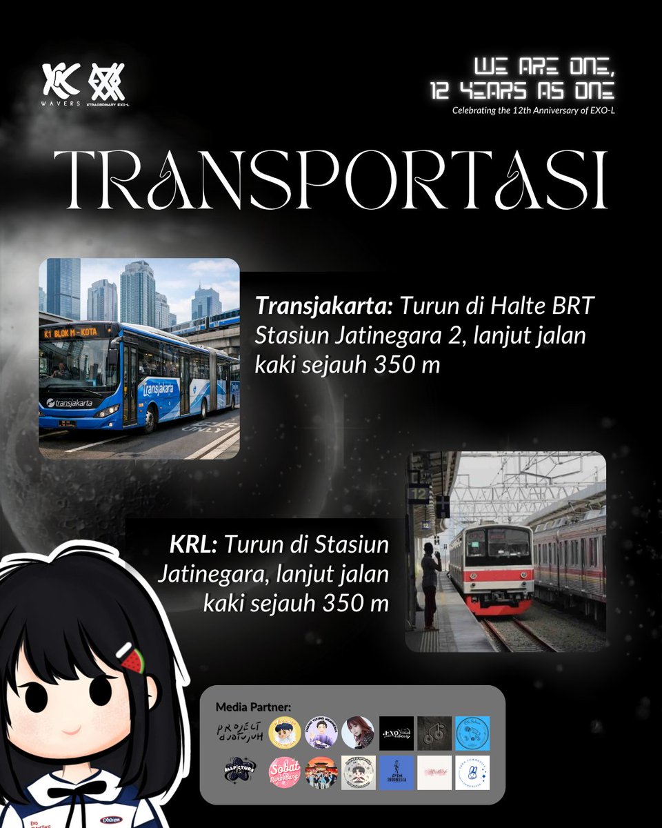 xtra_exol's tweet photo. 📢 Attention EXO-L!

Venue dan akses menuju lokasi udah siap nih! 🤍

Buat yang datang naik KRL ataupun Transjakarta, tenang aja karena lokasinya deket banget dari Stasiun/Halte Jatinegara nih. Tinggal jalan sekitar 350 meter dan kalian udah sampai! 🥳

#NoraebangEXO #EXO #EXOL https://t.co/C5xOA3O3BW