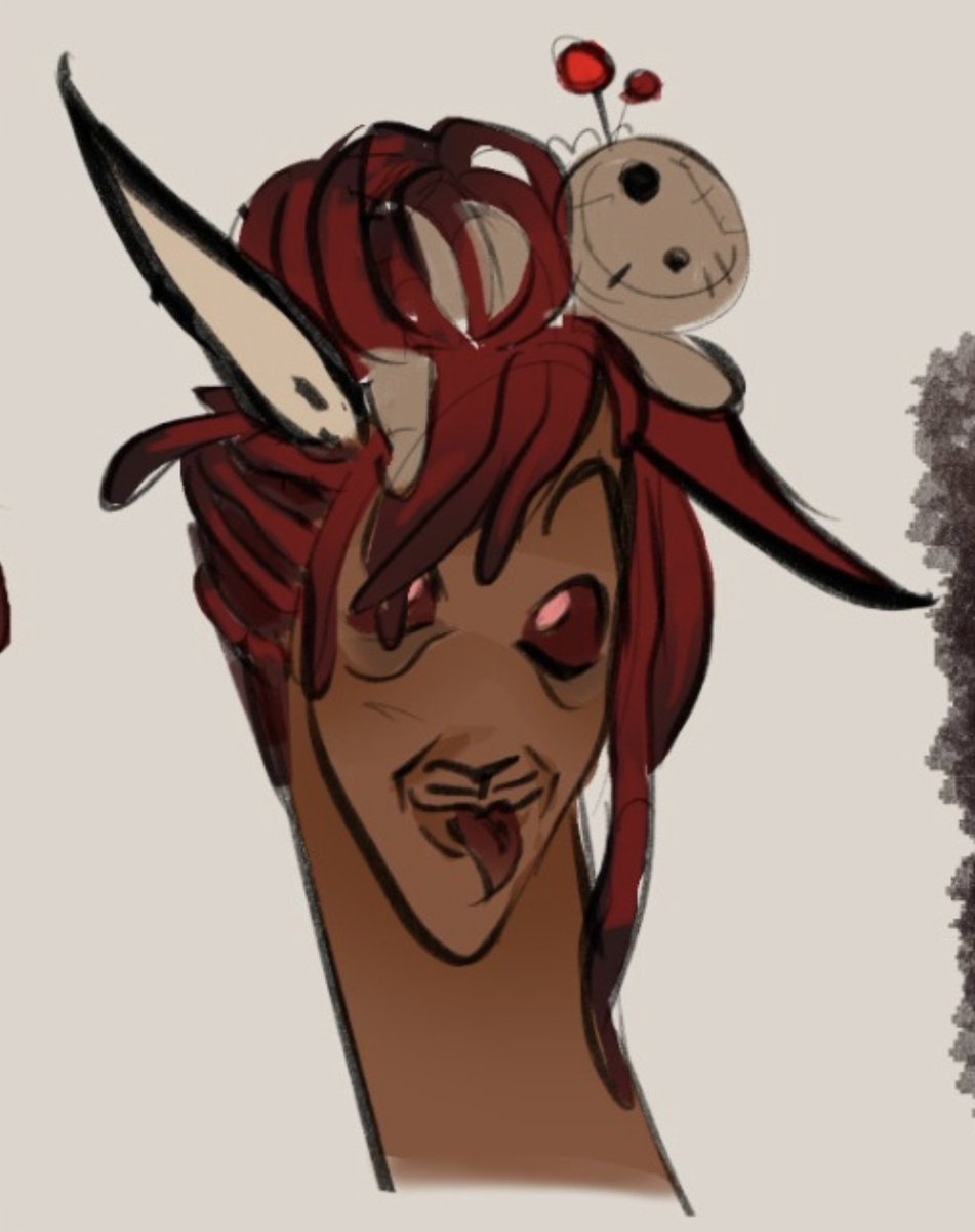 the_fork_witch's tweet photo. more Alastor with locs 👀 #alastor #hazbinhotel https://t.co/qqALdT5erH