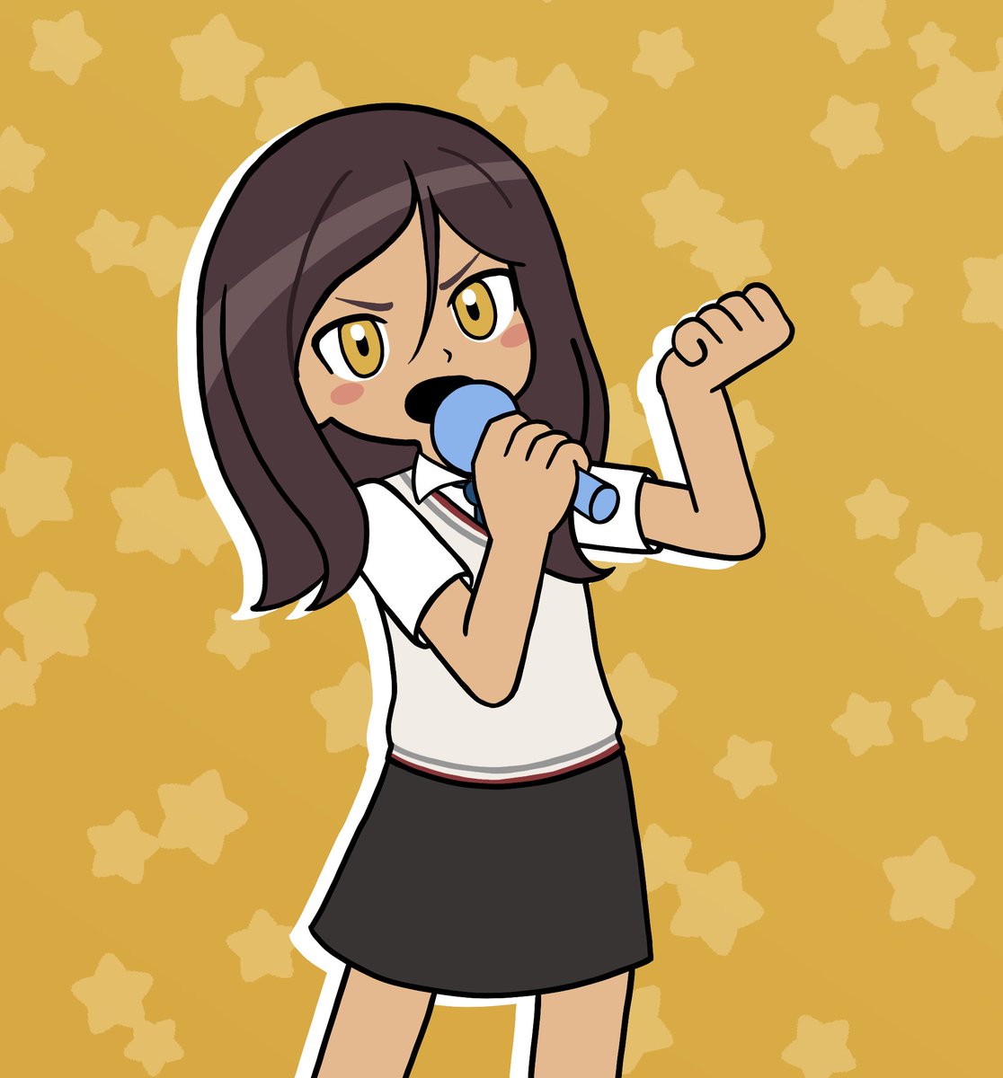 pole_pl's tweet photo. pop idol NEGI 🌟
#あんスタ #rhythmheaven https://t.co/ZrZVIng3B1