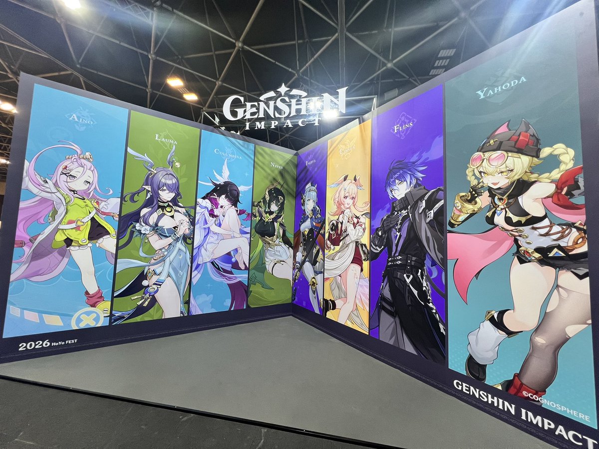 RebornX00's tweet photo. I’m back HoYoFEST2026 in Bangkok
#GenshinImpact #HonkaiStarRail #zzzero #HoYoFESTHSR #HoYoFESTZZZ #HoYoFEST2026 https://t.co/zGiqPRGey3