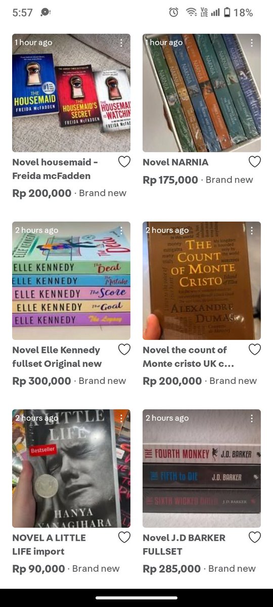 kiraadnri's tweet photo. halo guys, mau mastiin disini ada yg merasa fotonya disini? aku trust issue dan agak sus mau beli buku PHM ktnya new segel ori periplus dijual 85k, jatoh bgt dari harga periplus... takutnya foto colongan

#zonauang #zonabu #book https://t.co/nm6F37SKa8