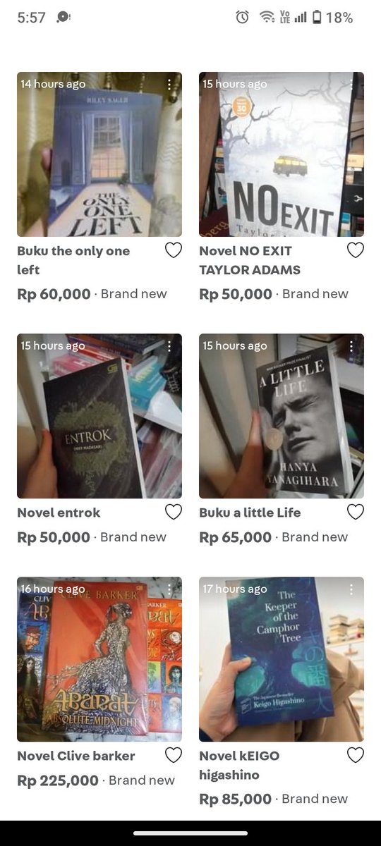 kiraadnri's tweet photo. halo guys, mau mastiin disini ada yg merasa fotonya disini? aku trust issue dan agak sus mau beli buku PHM ktnya new segel ori periplus dijual 85k, jatoh bgt dari harga periplus... takutnya foto colongan

#zonauang #zonabu #book https://t.co/nm6F37SKa8