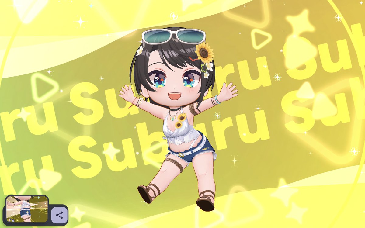 akane_3_9's tweet photo. みこち師匠のチャクラ教に入信しますｗｗ
スバちゃんでたｗ
(´・ω・｀) うれしい🚑️

#ホロドリ https://t.co/w3PmqhGuwE