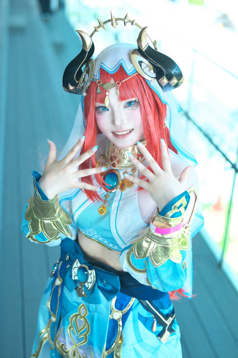 syouyu_tyuru's tweet photo. 原神/Cosplay/コスプレ
ニィロウ

photo.@fal_0315 様
 #ウシコス  #原神コスプレ  #ニィロウコスプレ https://t.co/6VNytcCnBK
