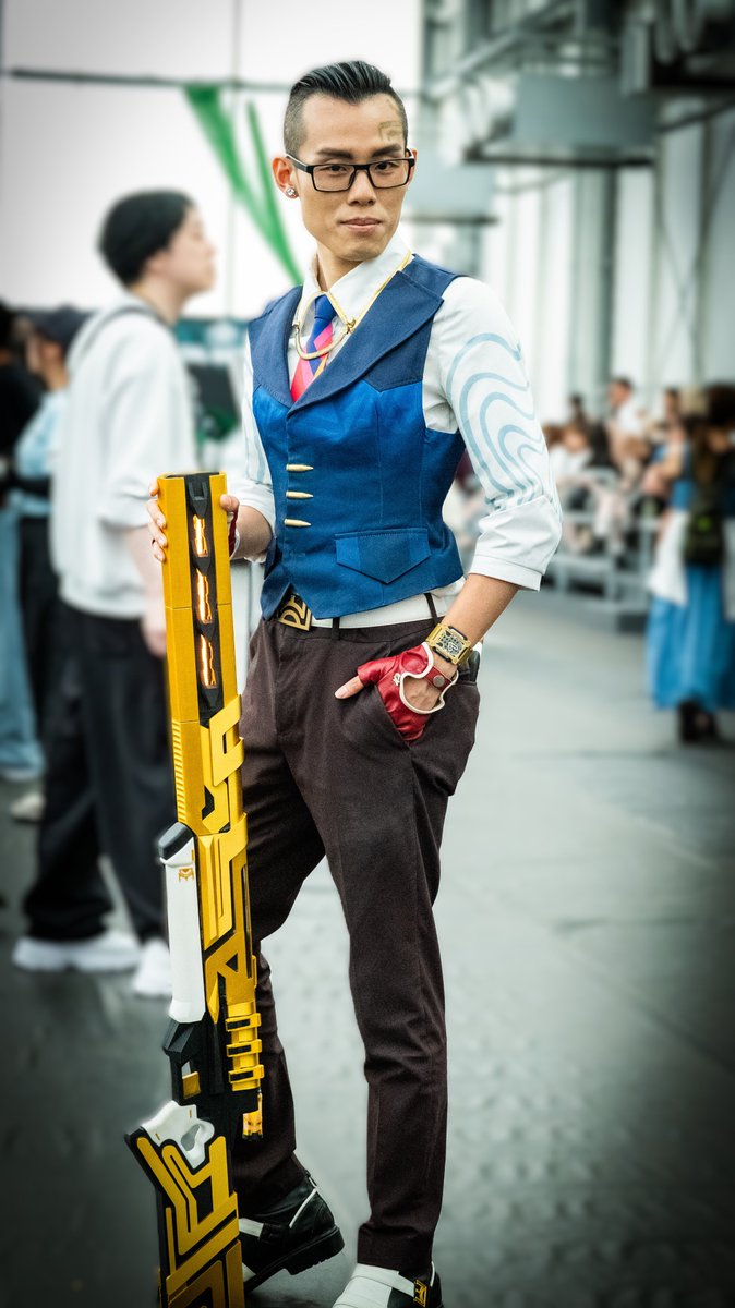 AkibaJiyuu's tweet photo. 「見る目があるじゃないか？」

📸 @mlunias 

#VCJ #VALORANT #ValorantCosplay https://t.co/rA3FjODlwT