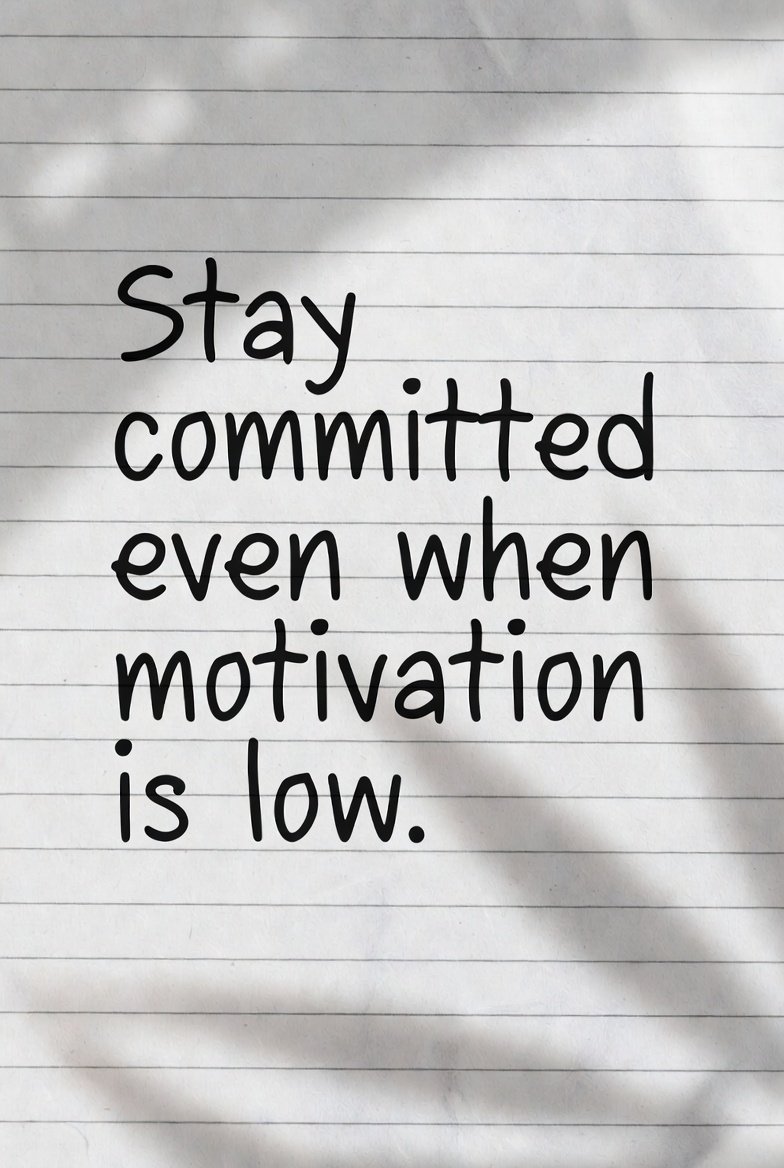 gianthologist's tweet photo. Stay committed even when motivation is low.  

Staying committed today? 👇

#StayCommitted https://t.co/EVY2wd7cgs