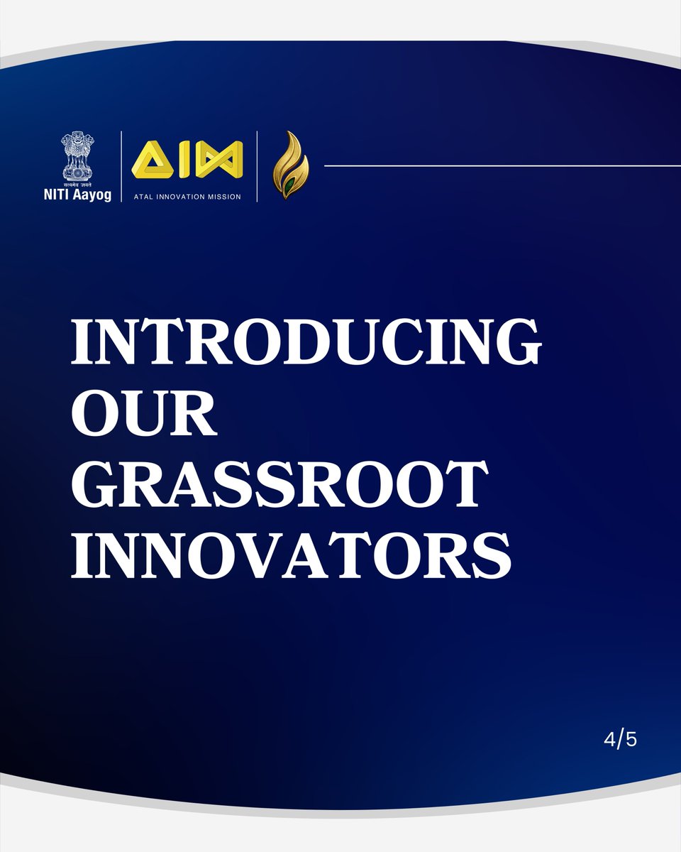 AIMtoInnovate's tweet photo. India’s next chapter is being shaped quietly by those who are unafraid to imagine a better tomorrow, and determined enough to build it. https://t.co/OhJdalsxkX
