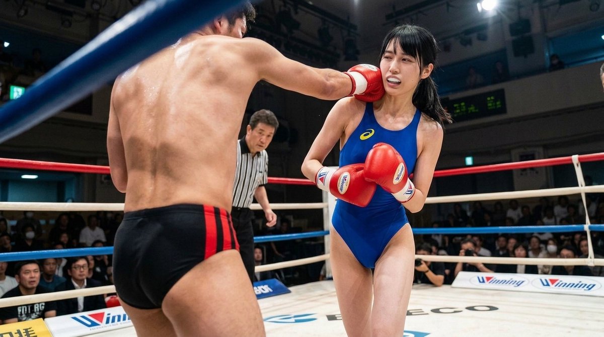boxingfechi's tweet photo. 競泳水着 de ボクシング …… 🥊💕
#競泳水着
#mixboxing
#水着ボクシング https://t.co/Ucqq93zdqH
