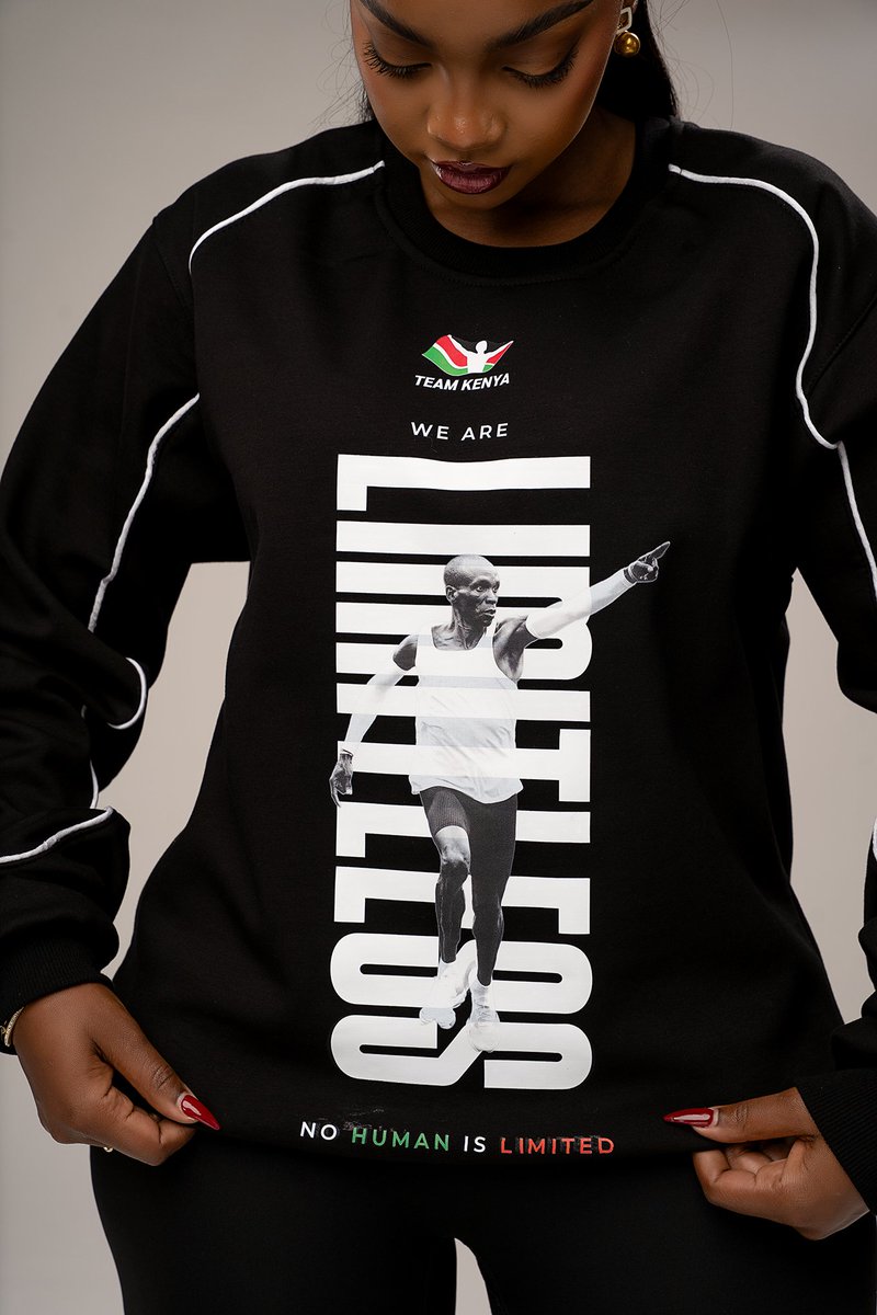 TeyaKevin's tweet photo. Team Kenya has unveiled four exclusive merchandise collections celebrating the country's greatest athletes and the legacies that continue to inspire generations.

The collections pay tribute to:

Eliud Kipchoge – Limitless

Faith Kipyegon – You've Gotta Have Faith

Sebastian Sawe – He Came, He SAWE, He Conquered

Kipchoge Keino – The 2KM Collection — The Distance Between Gold and Giving Up.