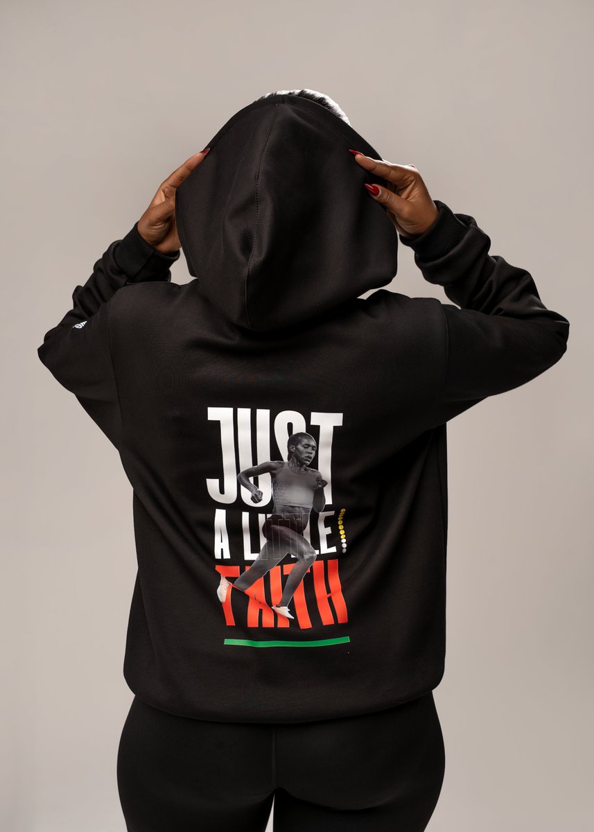 TeyaKevin's tweet photo. Team Kenya has unveiled four exclusive merchandise collections celebrating the country's greatest athletes and the legacies that continue to inspire generations.

The collections pay tribute to:

Eliud Kipchoge – Limitless

Faith Kipyegon – You've Gotta Have Faith

Sebastian Sawe – He Came, He SAWE, He Conquered

Kipchoge Keino – The 2KM Collection — The Distance Between Gold and Giving Up.