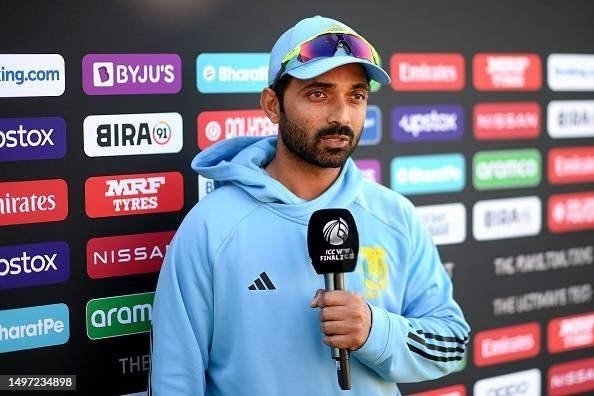 TheWicketMetric's tweet photo. Ajinkya Rahane Retired Today 💔

One of The Finest To Play Test 🫡 
Unbeaten as Captain in Test 💪
All International Century Came in Wins 💯 https://t.co/j9P6ooEkZG
