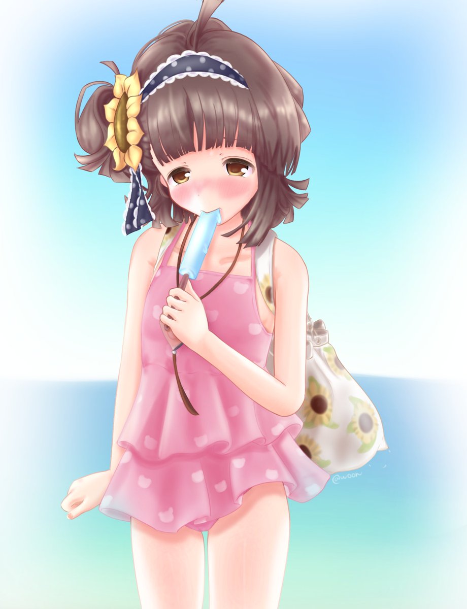 The_ChosenWoon's tweet photo. Nepu Swimsuit Ibuki ⛱️☀️
#neppics https://t.co/mwSRprPCmP
