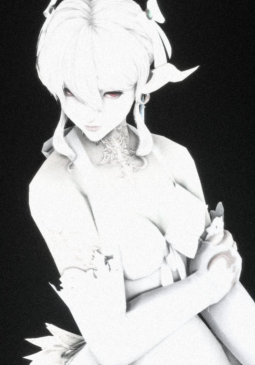 FFXIV_M1ll's tweet photo. 유령신부같고좋다
(이것또한매수한무매북이와어쩌고님이찍어줌) https://t.co/BJT0hOotgL
