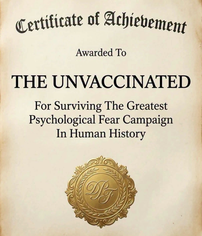 POTUSupporters's tweet photo. Did you get vaccinated? Me - NO! https://t.co/Skwb8KDcBb