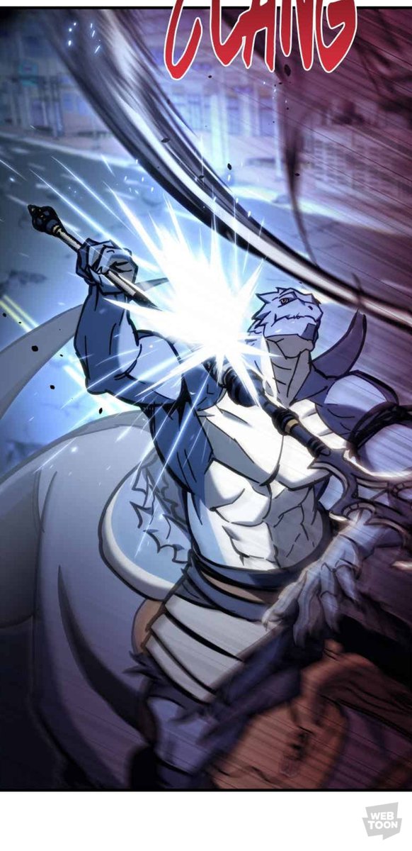 8eh3moth's tweet photo. A Manhwa recommendation. 

Name: Hiding a Warehouse in the Apocalypse. Max Chapter : 97 ATM. 
Free on Webtoon!

It have Lizardmen, and Shark wearing Fundoshi. (They appear late in the series and died already)
Also his Skeleton knight.

Check reply for more due to image limit. https://t.co/eyR1aPsjTN