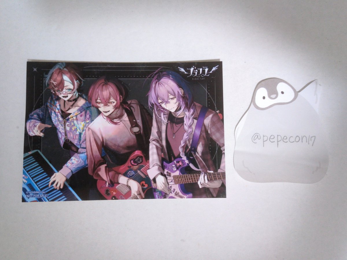 pepecon17's tweet photo. 求）▷◀白組
譲）画像のもの

当方の不注意で折れてしまっています💦
郵送のみでの交換です

#ブラフラグッズ交換
#クロノヴァグッズ交換 https://t.co/VXXZjLww9K