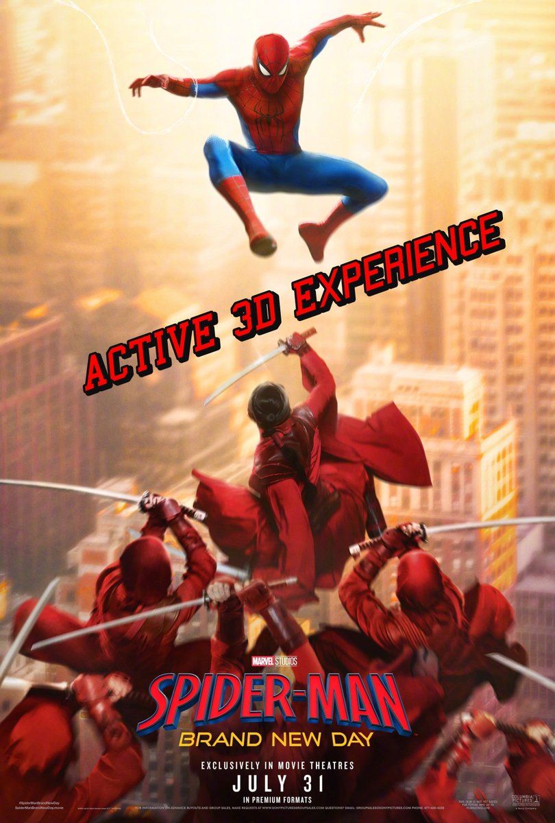 movie__maniac's tweet photo. #SpiderManBrandNewDay – Active 3D Experience at ART CINEMAS

─────────────────────────

1. The image brightness was lower compared to the passive 3D and Dolby 3D presentations I've experienced.

2. Even though the image was a bit dimmer than the passive 3D and Dolby 3D presentations I've watched, I really liked the Active 3D experience. The depth felt more natural, the image looked clean, and the 3D effect was very immersive, especially during the action scenes.

3. Without the glasses, the projected image looked very bright, vibrant, and colorful.

4. Without the glasses, the image appeared almost like a single image. However, objects with stronger depth looked like multiple overlapping images.

5. I also noticed something interesting with the active 3D glasses. When I held my phone with the screen facing the glasses, the lenses started flickering—even though the phone was locked with a black screen and the theatre screen was off. When I turned the phone around so the back was facing the glasses, the flickering stopped.