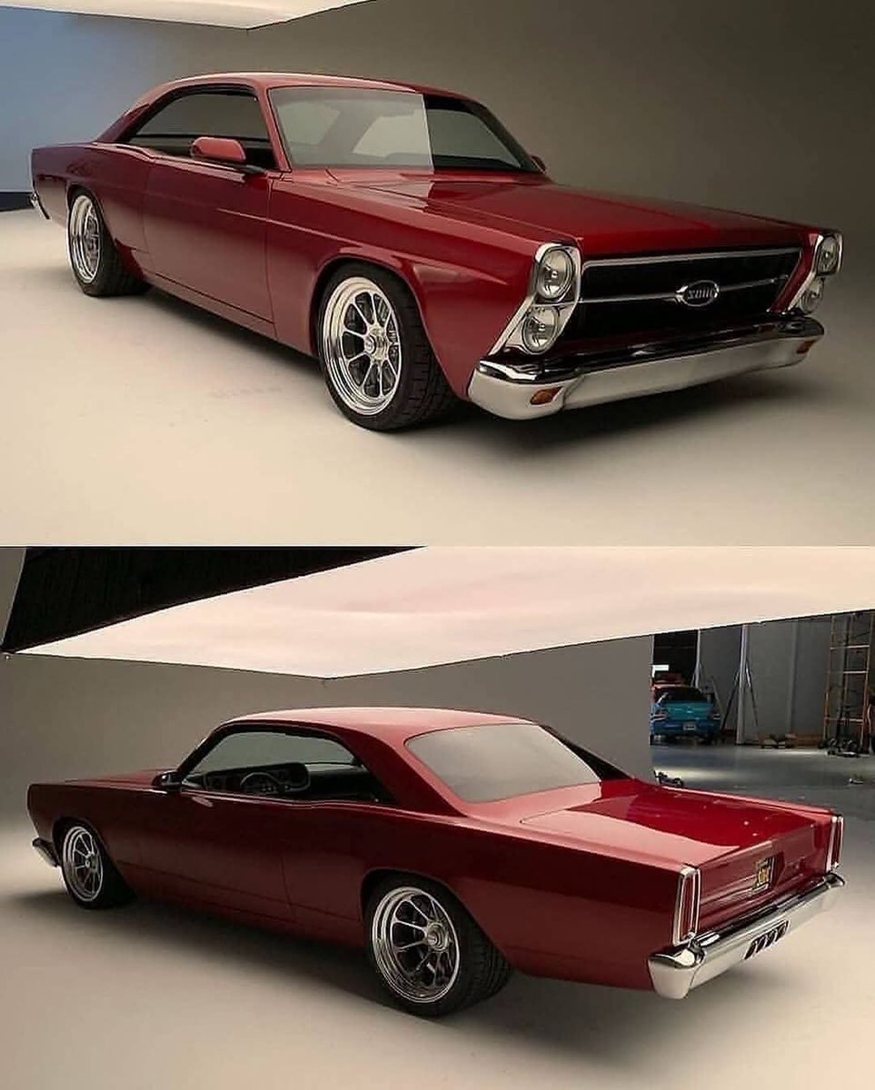 RestoMod804's tweet photo. 1966 Ford Fairlane https://t.co/62aDJwaYK6