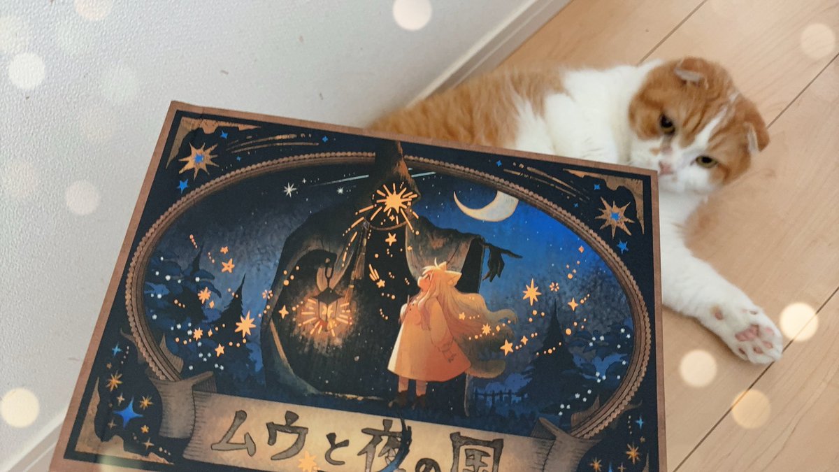 kana2mountain's tweet photo. 自慢しそびれちゃってましたが
以前購入させていただいた眠木める様の絵本「 #ムウと夜の国 」⭐️
愛猫のムーと共に🐈いっそ「ムウ」に改名しちゃおうかな
心があたたまって、眠木める様のイラストを堪能できる至高の1冊でした🥰家宝♡ https://t.co/XnlX90ercK