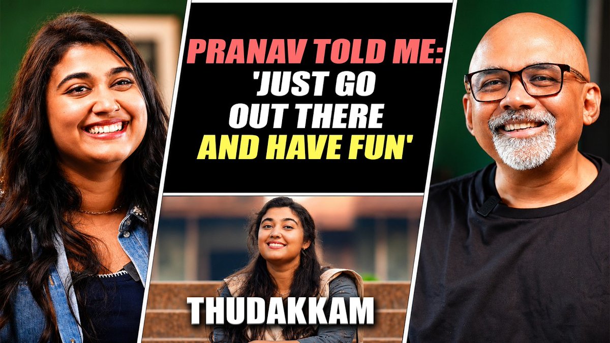 galattaplusoffl's tweet photo. Vismaya Mohanlal Interview with Baradwaj Rangan | Thudakkam | Jude Anthany Joseph | Chithra | Jakes Bejoy

Watch the full interview exclusively on the Galatta Plus YouTube Channel

▶️ Link: https://t.co/sJrFbu3Ma1

#VismayaMohanlal #GalattaPlus #BaradwajRangan #VismayaMohanlalInterview #Thudakkam #JudeAnthanyJoseph #Chithra #JakesBejoy #MalayalamCinema #Interview

@baradwajrangan